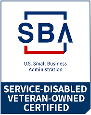Service Disabled Veteran Owned Certified Badge